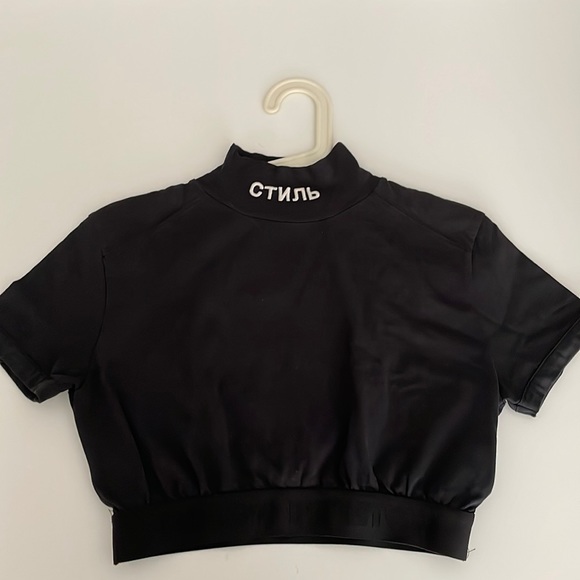 Heron Preston Womens Crop Top - Picture 2 of 5